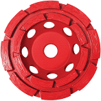 P2 4" DOUBLE ROW CUP WHEEL