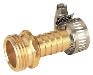 5/8" BRASS MALE HOSE END