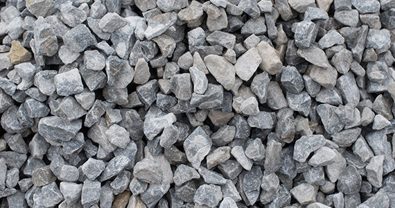 1/2 YARD 3/4" CLEAR GRAVEL