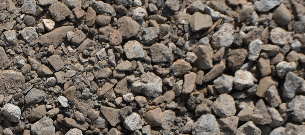 1/2 YARD 3/4 CRUSHED GRAVEL (A)