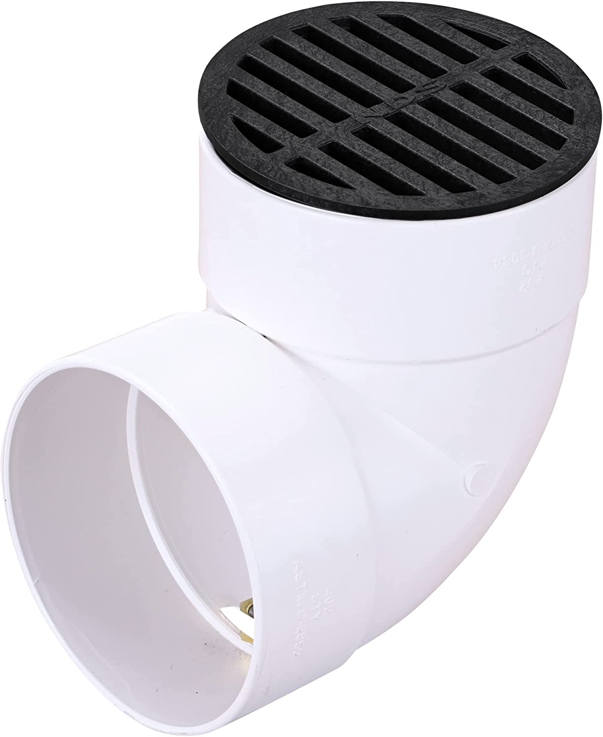 NDS 4" BLACK DRAIN COVER GRATE