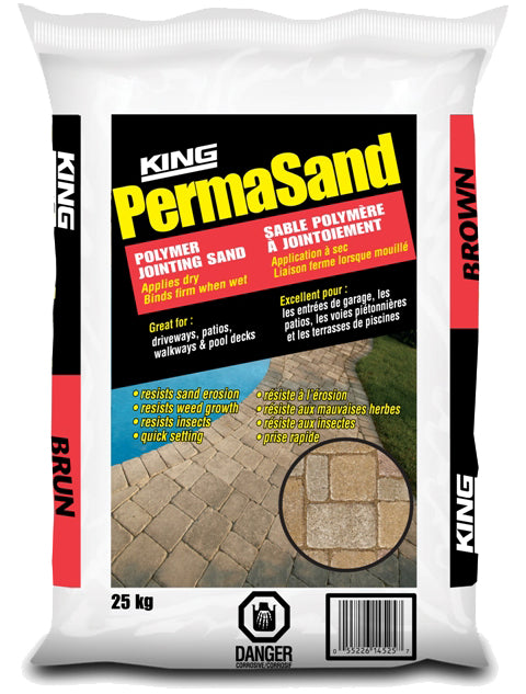 KING PERMASAND BROWN 25KG