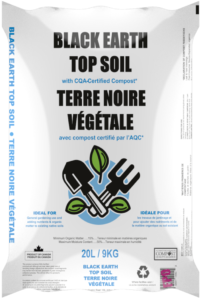BLACK EARTH TOP SOIL - 20 L BAG