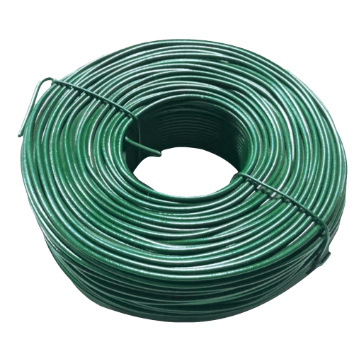 3-1/8 LB GREEN PVC COATED TIE WIRE - 16 GUAGE