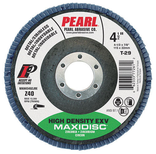 4.5" MAXIDISC HIGH DENSITY EXV FLAP DISC