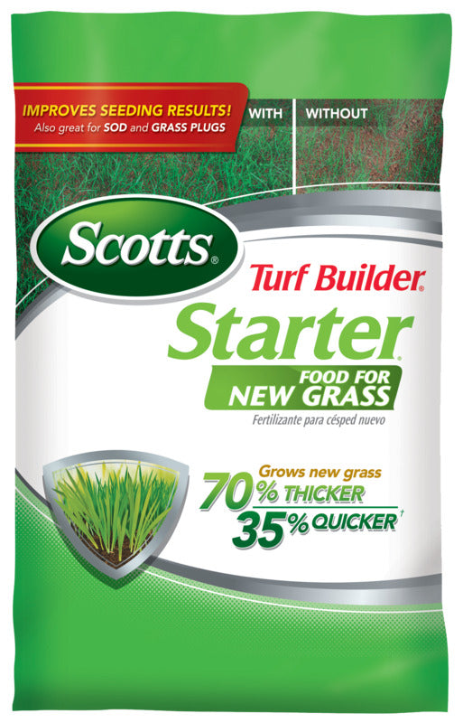 SCOTTS TURF BUILDER STARTER FERTILIZER - 3LB