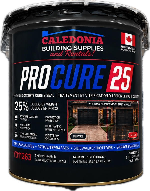 CBS PRO CURE 25 - CONCRETE CURE & SEAL