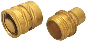3/4" BRASS QUICK CONNECT SET