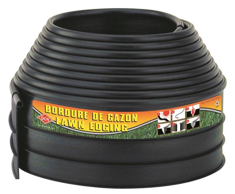 4" X 20' BLACK LAWN EDGING ROLL