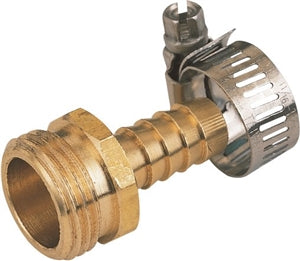 1/2" BRASS MALE HOSE END