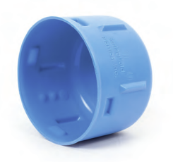 4" WEEPING TILE END CAP