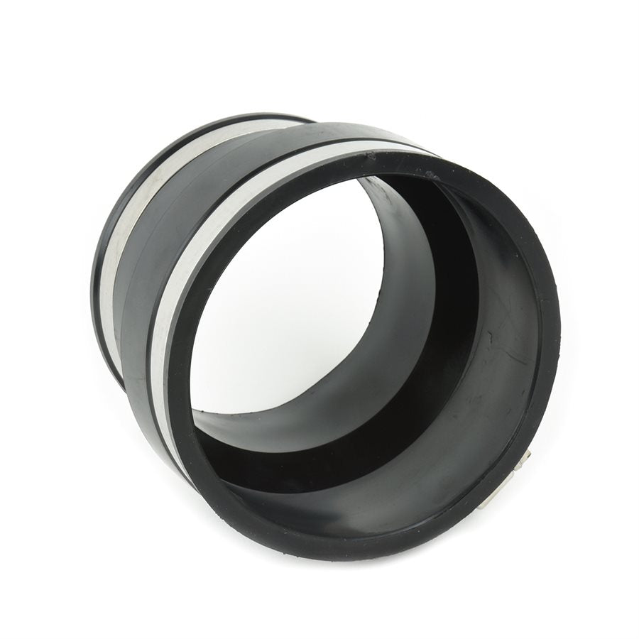 FLEX COUPLING 4" CLAY TO 4" PLS / C.I.