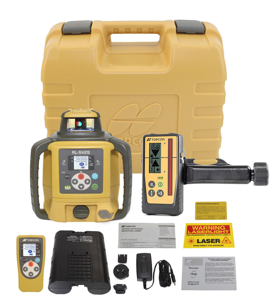 Topcon RL-SV2S Dual Slope Laser Level