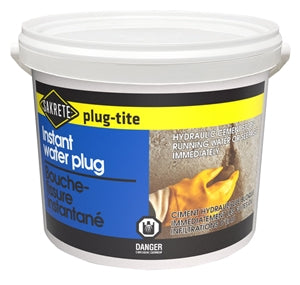 SAKRETE PLUG TITE HYDRAULIC CEMENT 2KG PAIL