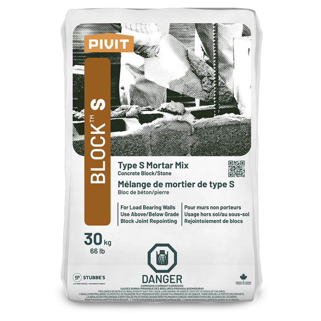 PIVIT BLOCK S MORTAR MIX - 30 KG